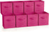 Sorbus Fabric Storage Cubes - 8 Foldable Storage Bins for Organizing Pantry, Cubbies, and Toy Box