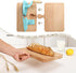 KHINYA Manual Bread Slicer - Bread Slicer for Homemade Bread, Convenient Bread Cutter for Homemade Bread, Extra Splice