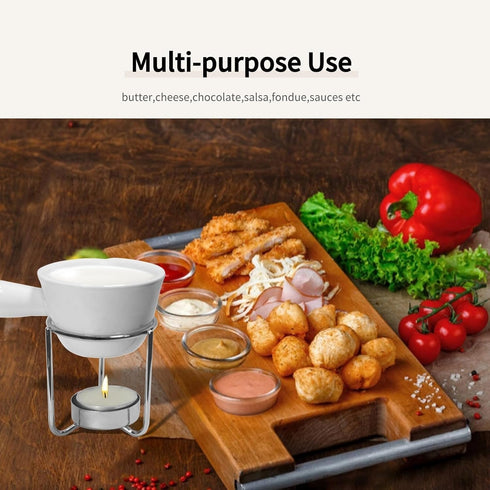 Reasmi Set Set 4 20 Reasim Butter Warmer for Seafood, Lobster & Crab, Drawn Butter Melter for Chocolate & Cheese