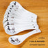 Set of 10 Asian Soup Spoons, Cat Pattern, 5.4 inch Ceramic Chinese Spoons for Ramen, Appetizers, Desserts