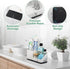Counter PARKMANI Marble Bathroom Organizer, Kids Electric Toothbrush and Toothpaste Holders for Bathroom Organizers