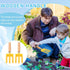 Motionchic 8" Gardening(24 Kids Gardening Tools, Metal Beach Sandbox Digging Toys with Wooden Handle, Including Shovel