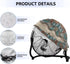 Boho Paw Print Industrial Fan Cover, Waterproof & Dustproof for 24" High Velocity Heavy Duty Drum Fan