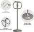 Countertops 2 Rings?19" BGL Fingertip Towel Holder Stand Hand Towel Ring for Bathroom or Kitchen Vanity to Store Hand