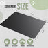 Disposable Cutting Boards for Kitchen - 25 Count Black Cutting Board - 12 Inch X 17.5 Inch