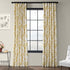 HPD Half Price Drapes Luxury Damask Cotton Curtains, 108 Inches Long, Room Darkening, 50W x 108L, Lacuna Sun Damask