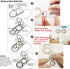 Kangheshun 2 Pack 7 20 Led Fairy Lights Battery Operated String Lights Waterproof Silver Wire Feet Led Firefly Starry