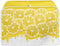 Toaster Cover 4 Slice, Yellow Lemon Washable Protector, Dustproof Kitchen Appliance Accessories, Women Gift