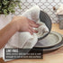 Country Cottons 100% Set 2-24"x15" Old Fashion Cotton Kitchen Towels - of (Sage Green/Natural)