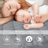 Twin Mattress Protector Pad Waterproof Quilted, Breathable & Cooling Cover Fitted for Kids with Deep Pocket Up to 14",