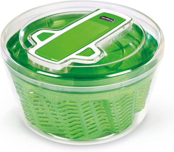 Zyliss Swift Dry Salad Spinner Large - Plastic Lettuce Colander and Spinner, Green