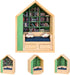 SIHPTO Stress Relief Mini Bookshelf with 300pcs Mini BooksMiniature Library Decor for Book