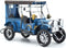 Diecast Model Cars Classic Cars Collectible Model Car with Music Box Home Decor (Blue)