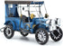 Diecast Model Cars Classic Cars Collectible Model Car with Music Box Home Decor (Blue)