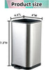 Kitchen Utensil Holder for Countertop Organizer, Stainless Steel Storage Caddy for Flatware, Medium Silvery