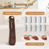Drcomtruing 10 Wooden Bread Lame Dough Scoring Tool, Handcrafted Bread Scoring Tool for Sourdough Bread Baking