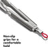 OXO 10.5in Stainless Steel Tongs with Bottle Opener for Outdoor Cooking