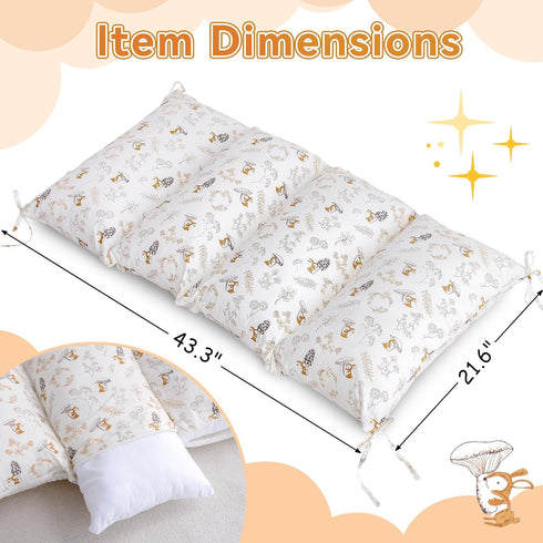 Cushion for Climbing Arch, Rocker Pillow for Toddlers Arch Climber, Floor Lounger Seats Pillow and Cover, Floor Pillow