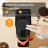 6 14 Oz (2.0 Tastyle Mini Hot and Iced Coffee Maker Single Serve, for K Cup and Ground, to Brew Sizes, with Recipe
