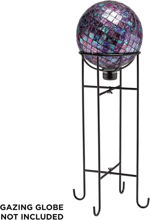24" Alpine Corporation Tall Indoor/Outdoor Metal Gazing Globe Display Stand