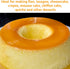 Flan Mold with Lid, Stainless Steel Baking Pan with Handle, 1.5QT Capacity for Cheesecake, Cupcake, Pudding