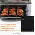 Reusable Liners for Toaster Oven Air Fryer 9 x 11, Non-Stick Mats Compatible with Breville, Cuisinart, More