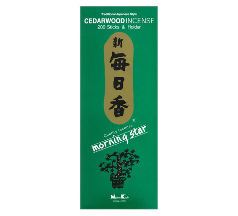 Morning Star Cedarwood, 200 Sticks