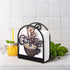 Cinnvoice Countertop Coffee Metal Napkin Holder Kitchen Decorative Paper Towel Stand Small Napkins Holder for Coffee