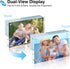 5x7, 2 Pack 5x7 5 7 5x7 HOUSE DAY Acrylic Picture Frames Magnetic Picture Frame, Double Sided Clear x Photo Frame