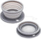 Portable Reusable Pour Over Coffee Dripper, Paperless Collapsible Coffee Maker with Stainless Steel Mesh Screen (Grey)