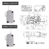 Microwave Oven Repair Parts Kits, KW3A Door Switch, Diode CL04-12, Slow Blow Fuse 20A, 6X40MM Fuse 0.9A