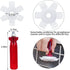 5 Pcs Air Conditioner Fin Cleaner Set, 3 Fin Combs, Condensers Fin Straighteners, and 2 Condenser Brushes