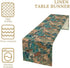 Nitmbi 13x36inch China Table Runner,Chinese Style Landscape Painting Pattern Table Runner for Coffee Table Dining Room