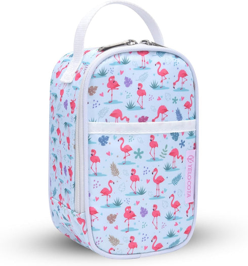 Yelocota Small Insulated Lunch Bag- Snack Bag- Mini Cooler Bag with Handle
