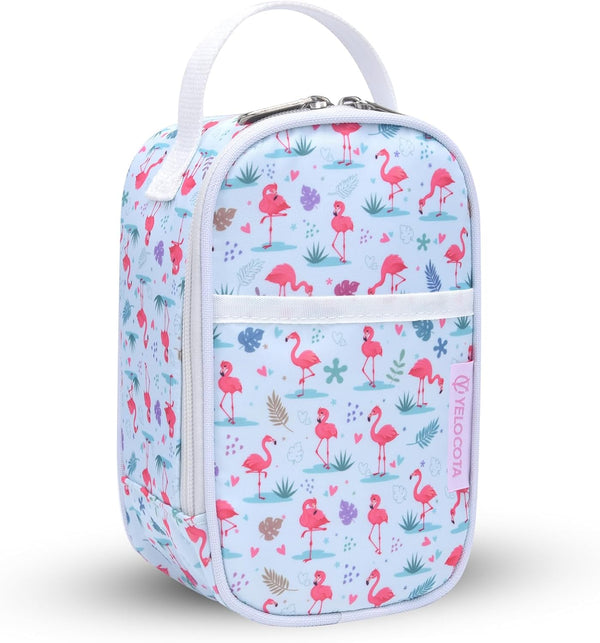 Yelocota Small Insulated Lunch Bag- Snack Bag- Mini Cooler Bag with Handle