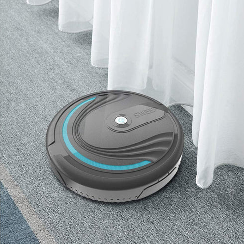 Robot Vacuum Cleaner Household Smart Sweeping Robot, Automatic Cleaner for Hard Floor, Tile, Pet Hair, and Carpets
