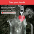 2Pcs Windspeed Red Candy Thermometer Pot Clip Holder for Digital Thermometer, Candle Soap Jam Cooking (No Thermometer)