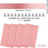 Aneco 4 Pack Satin Table Runner 12 x 108 Inch Long, Bright Silk and Smooth Fabric Party Table Runner for Wedding