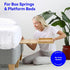 BedShelfie Bedside Shelf for Bunk Bed & Top Bunk, Floating Nightstand Tray for College Dorm Room