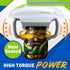 Higher Torque Electric Jar Opener for Seniors with Arthritis, Hands Free Battery Operated, White