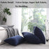 18x18 Set 2 18 18 inch, Home Brilliant Striped Corduroy Decorative Pillow Covers Throw Pillows for Couch of Accent