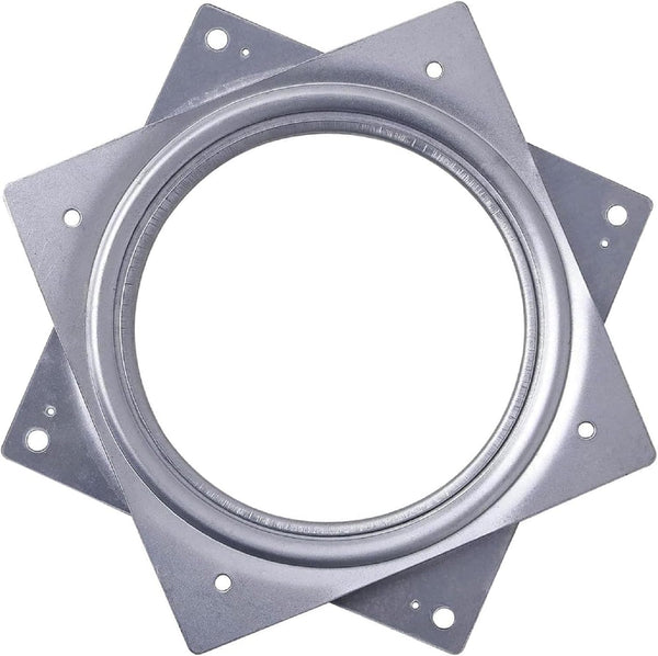 Lazy Susan Turntable 4 Inch Rotating Tray, 300-lb Steel Ball Bearing, Low Profile for Kitchen, Craft, Makeup