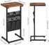 28.3" BF40SF01 HOOBRO C Shaped End Table, Side Table for Small Spaces, Couch Table with Storage Bag, Slide Under Sofa
