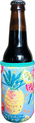 Koverz Neoprene Insulated Can/Bottle Sleeve, Fits 8-12 Oz., Washable and Reusable, Pineapples