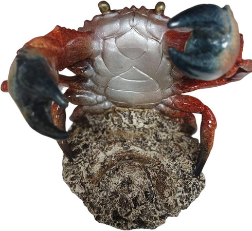 Counters Crab Wine Bottle Holder: Marine Life Inspired Wine Rest Statue for Tabletops and Unique Home Decor and Ideal