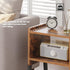 Set 2, TB01BB039 TUTOTAK Nightstnd, of Stackable End Tables, Side Table, Bedside Tables with Open Storage Shelf