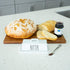 Heartland Home Porcelain Covered Butter Dish with Lid for Countertop - 7.6" x 3.8" Butter Holder Container with