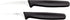 Mercer Culinary Thai Fruit Carving Knife Set - 2 Inch & 2.5 Inch with Black Handles