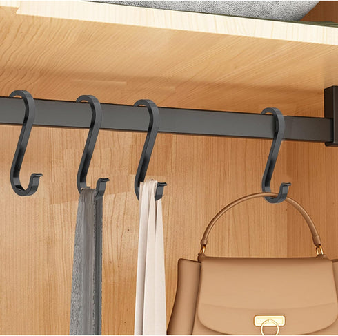15Pcs S Shaped Hooks, Heavy Duty Aluminum Hooks for Hanging Plants, Coffee Cups, and Kitchen Items