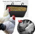 ATKSKYO Bucket(4) Fence Hanging Chicken Feeder for Duck, Piglets, Goat Feeder Poultry Feeding Container for Livestock